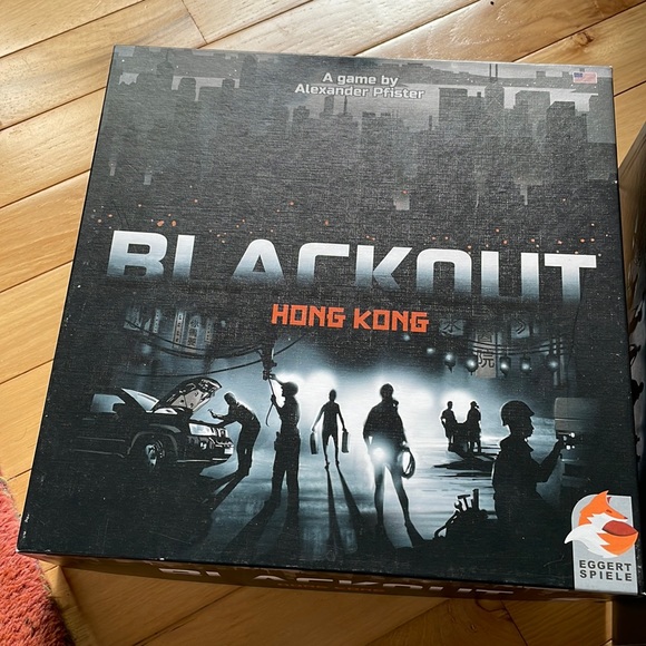 Games Blackout Hong Kong Board Game Poshmark